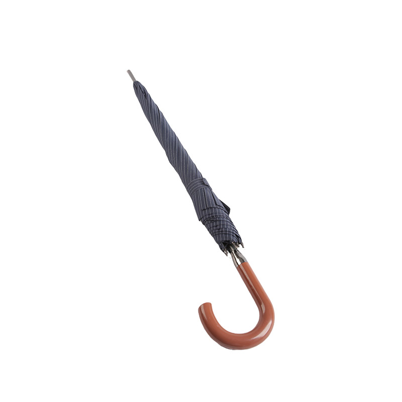 Bra fasthet Pongee rakt paraply-0E6B0175