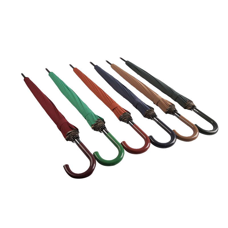 Robust och pålitlig Pongee Rak paraply-0E6B0295