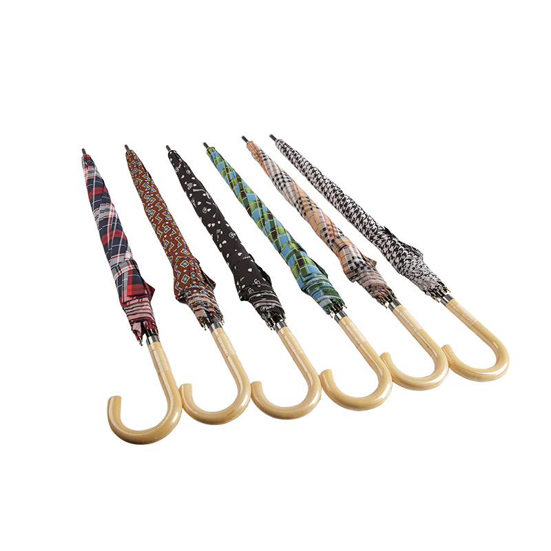 Robust och inverterad Pongee rakt paraply-0E6B0338