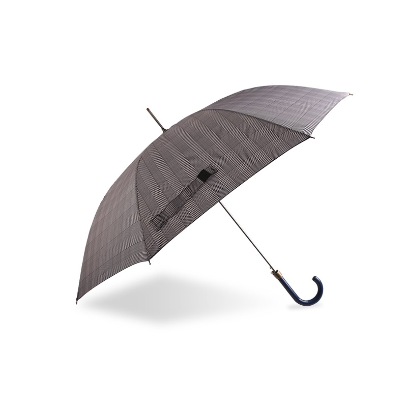 Spetsiga hulling kan hängas Pongee rakt paraply-0E6B0388