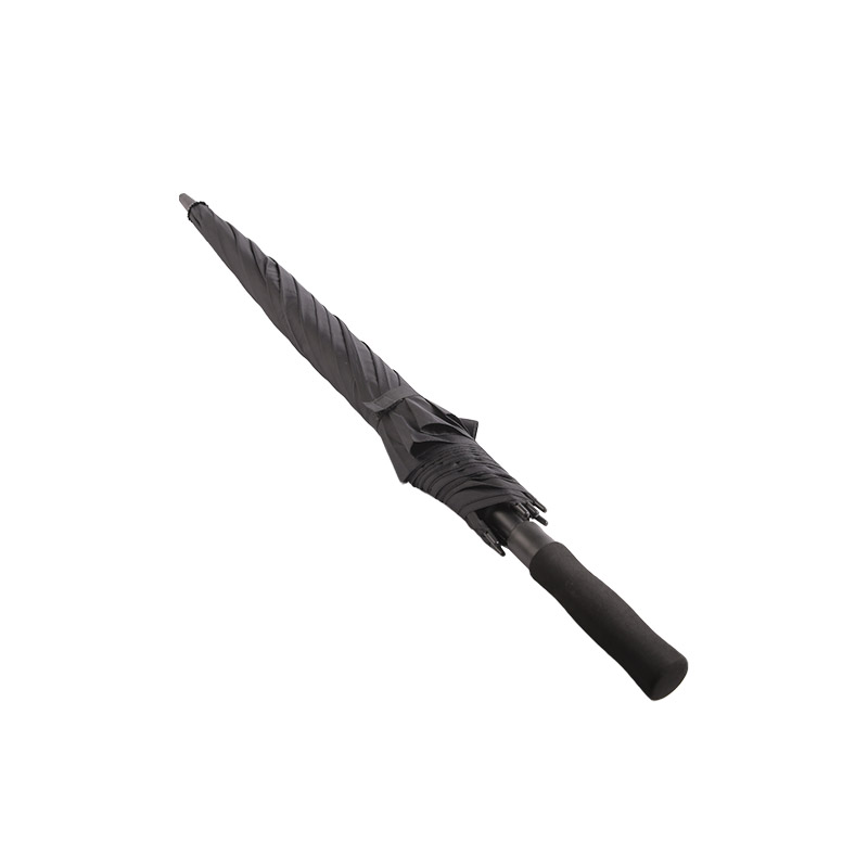 Mogna män Black Pongee Golf paraply-0E6B0716