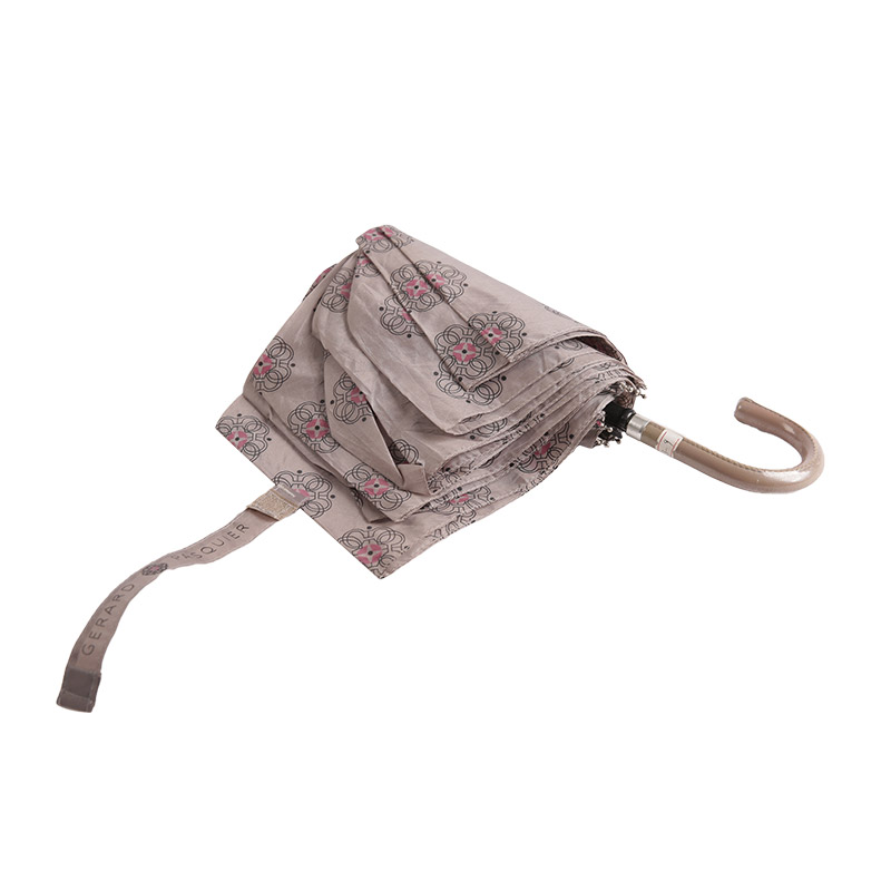 Ljus färgtryck polyester Trefaldigt paraply-0E6B0739