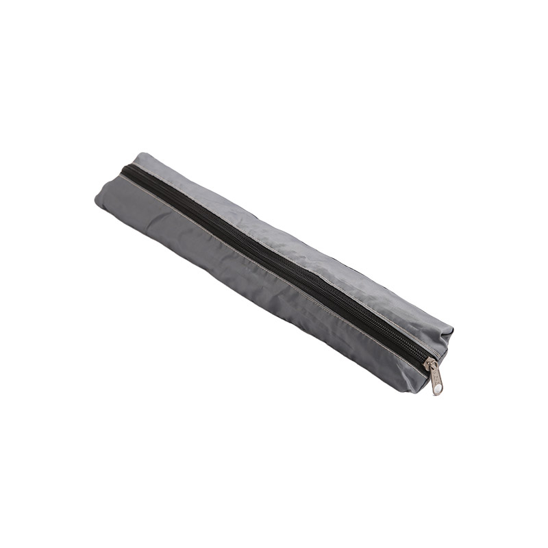 Enkelt rent silvermetall Tvåfaldigt paraply-0E6B0782